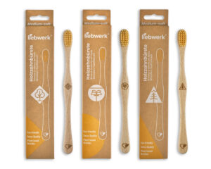 RICINE Wooden Toothbrush